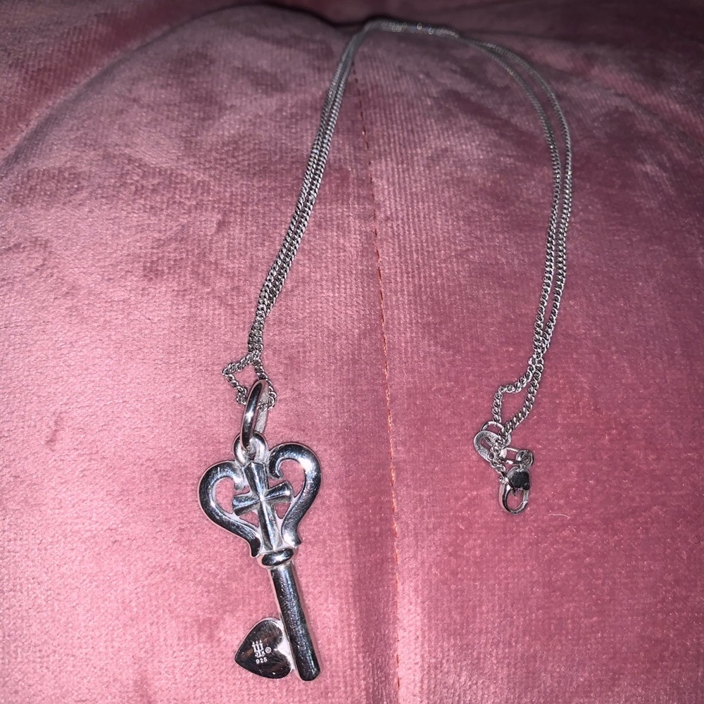 James Avery “Key of Faith” pendant necklace